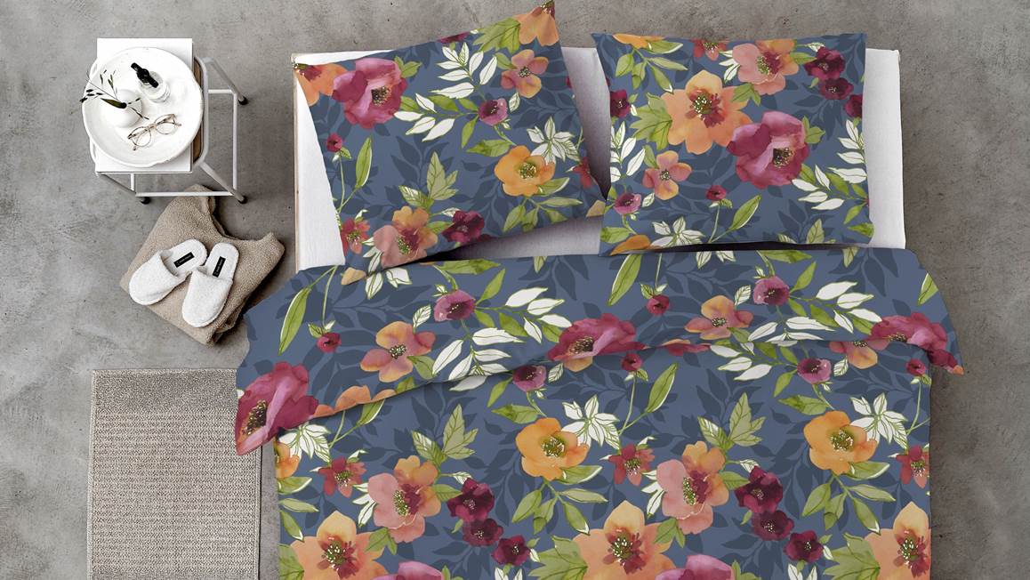 Byrklund Pivoines housse de couette