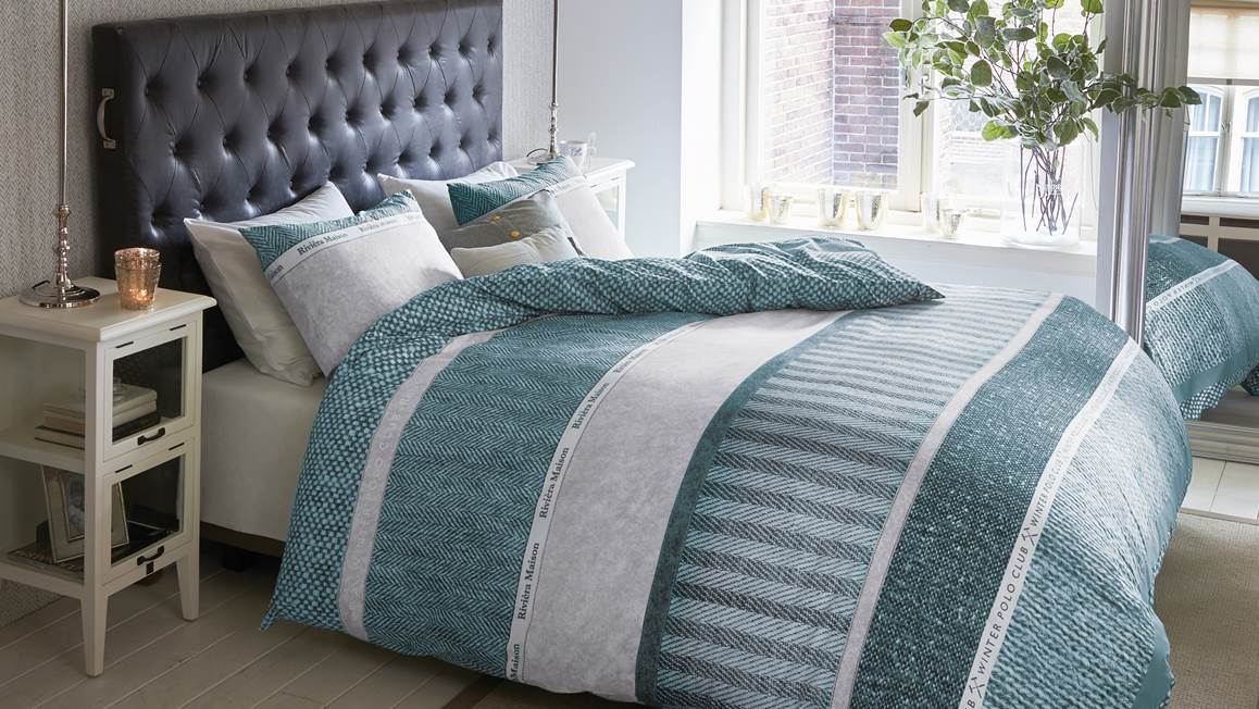 Rivièra Maison Joyeux Hiver housse de couette en flanelle