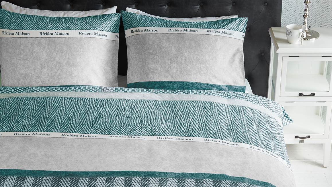 Rivièra Maison Joyeux Hiver housse de couette en flanelle