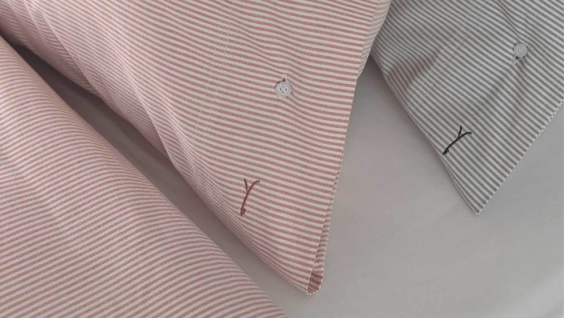 Yellow Oxford housse de couette