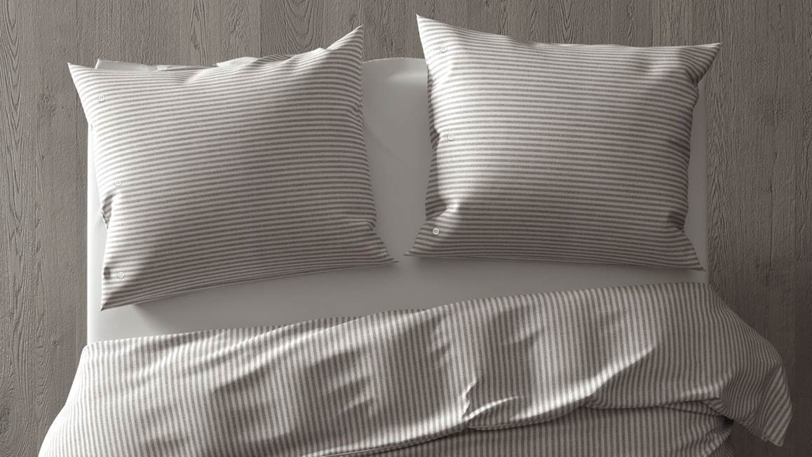 Yellow Oxford housse de couette