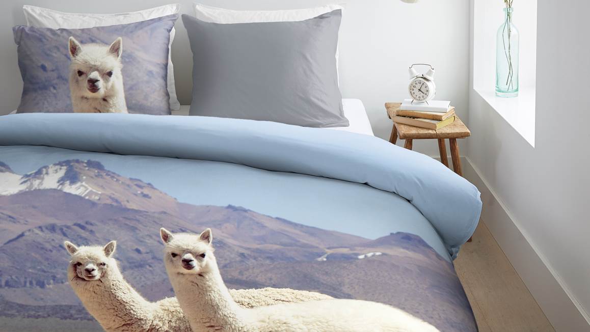 Ambiante Cusco housse de couette en flanelle