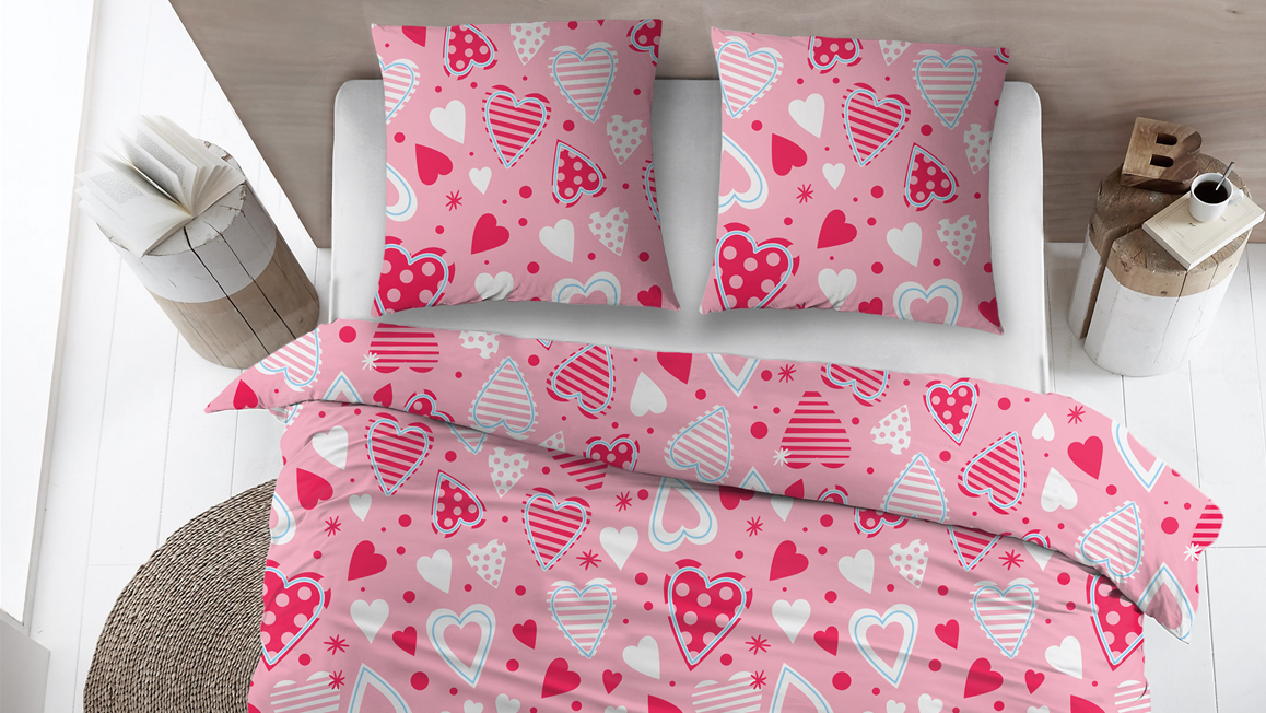 Snoozing Love housse de couette