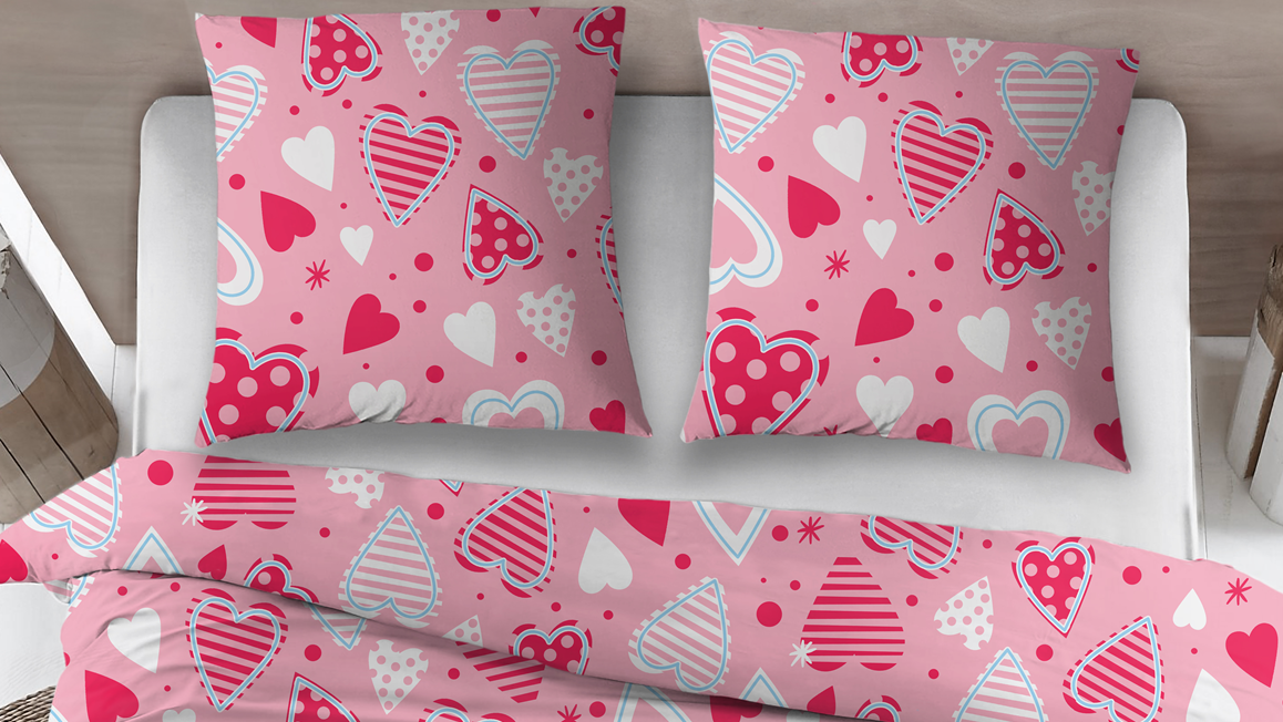 Snoozing Love housse de couette