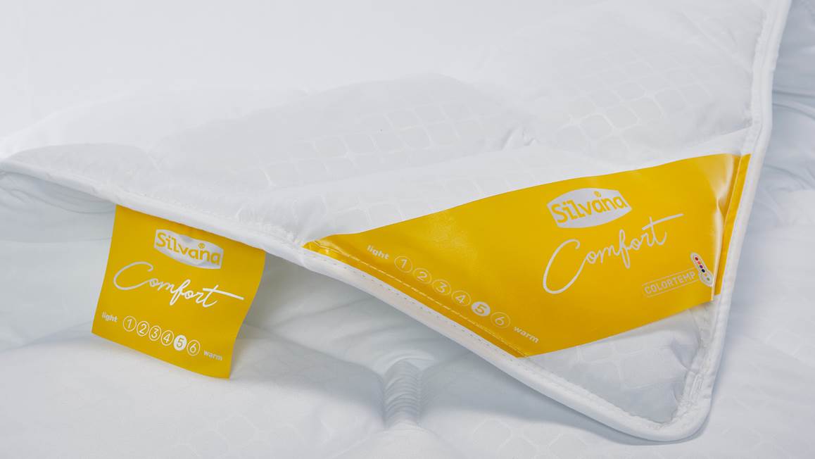 Silvana Confort Colortemp couette chaude synthétique