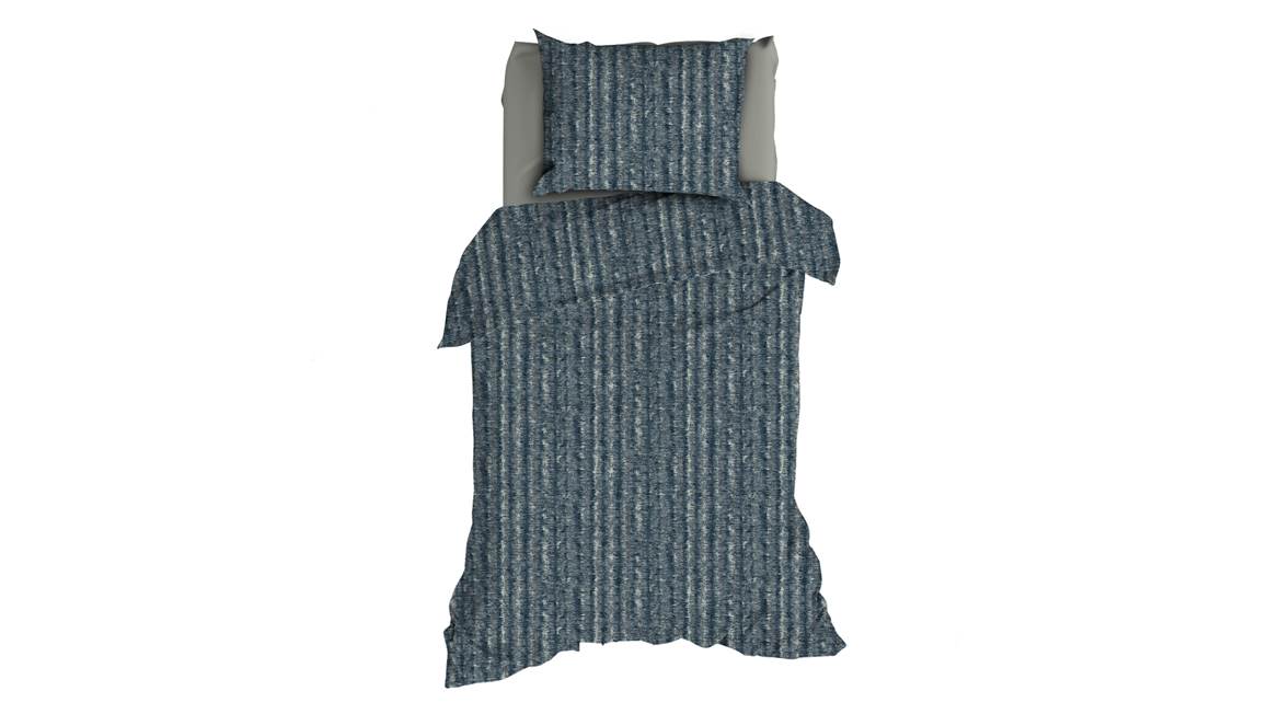 Romanette Caledon housse de couette en flanelle