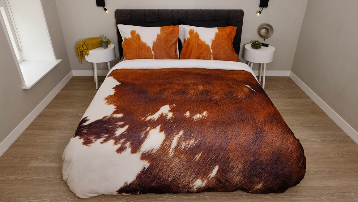 Snoozing Benno housse de couette en flanelle