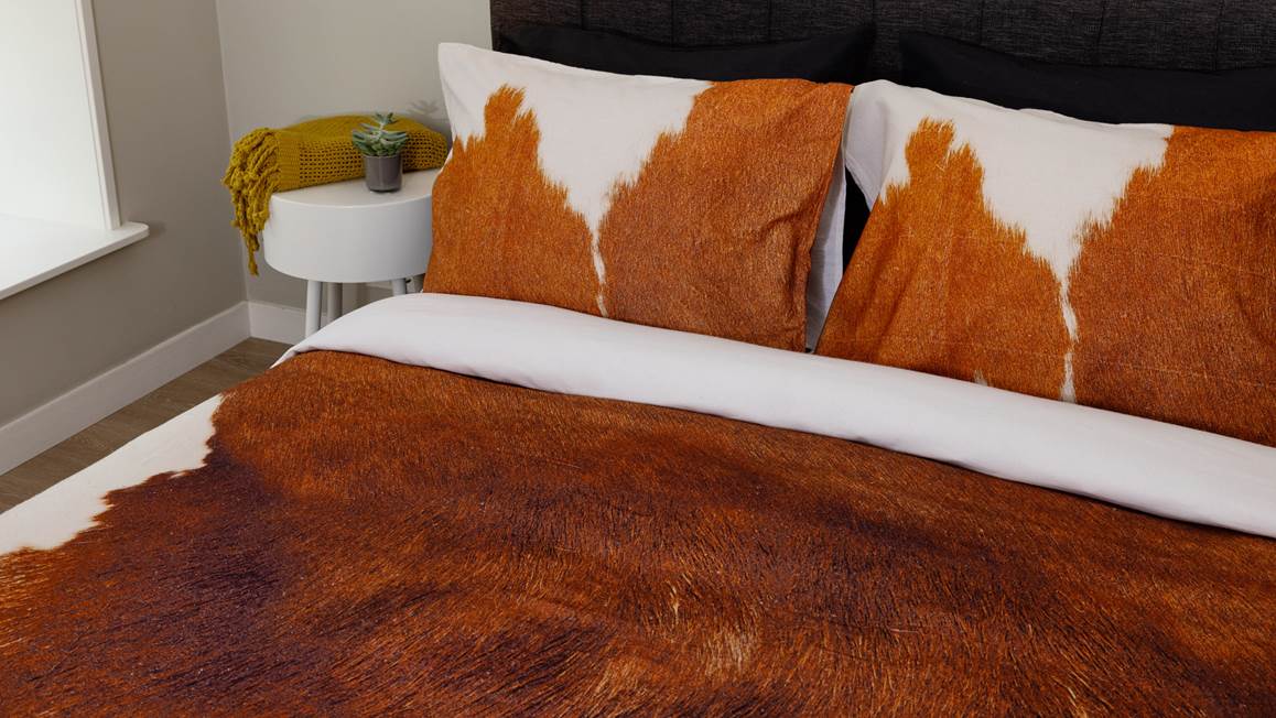 Snoozing Benno housse de couette en flanelle
