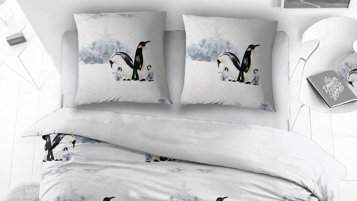 Snoozing Delores housse de couette en flanelle
