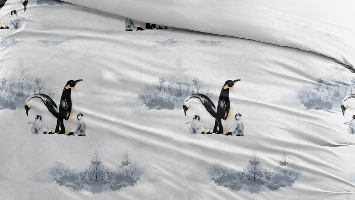 Snoozing Delores housse de couette en flanelle