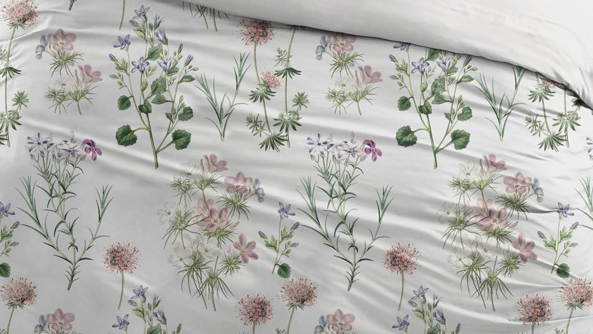 Snoozing Distine housse de couette en flanelle