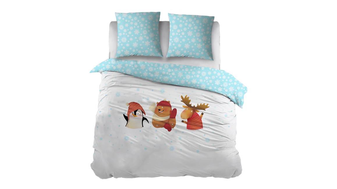 Snoozing Dolly housse de couette en flanelle