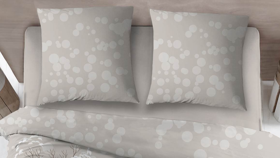 Snoozing Dora housse de couette en flanelle