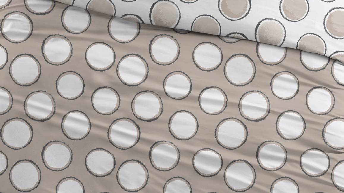 Snoozing Doris housse de couette en flanelle