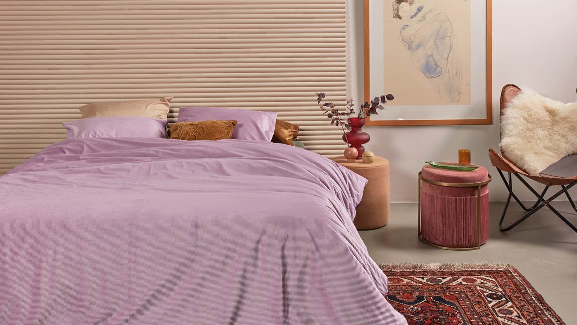 At Home Cosy Corduroy housse de couette