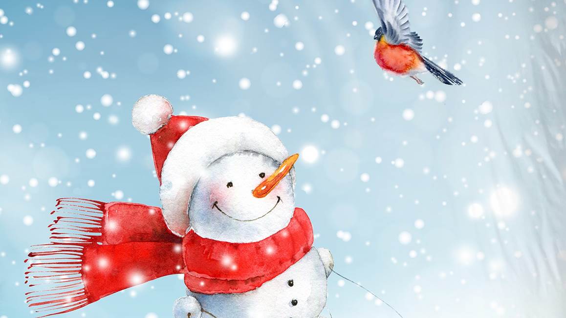Good Morning Jeux d’Hiver housse de couette en flanelle