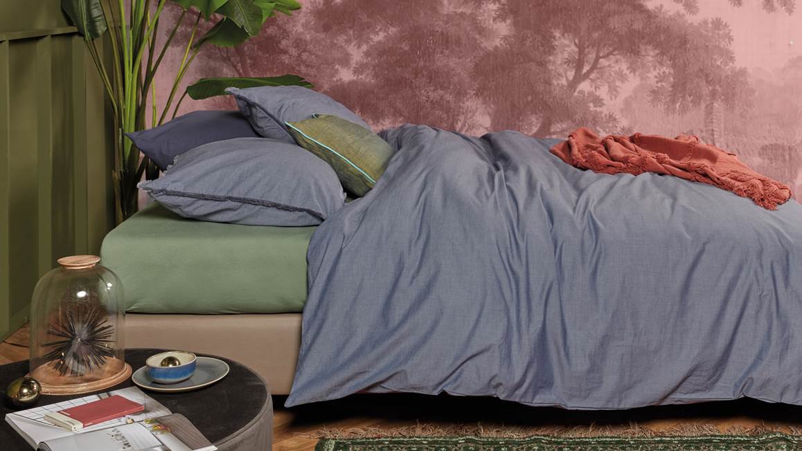 At Home Unicolore housse de couette