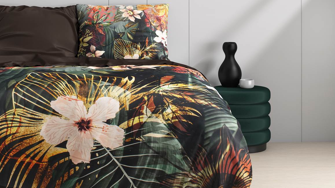 Dreamhouse Bedding Rose Sauvage housse de couette