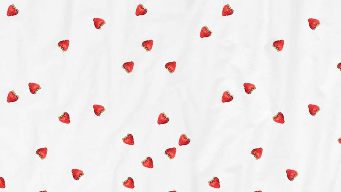 SNURK Fraises housse de couette