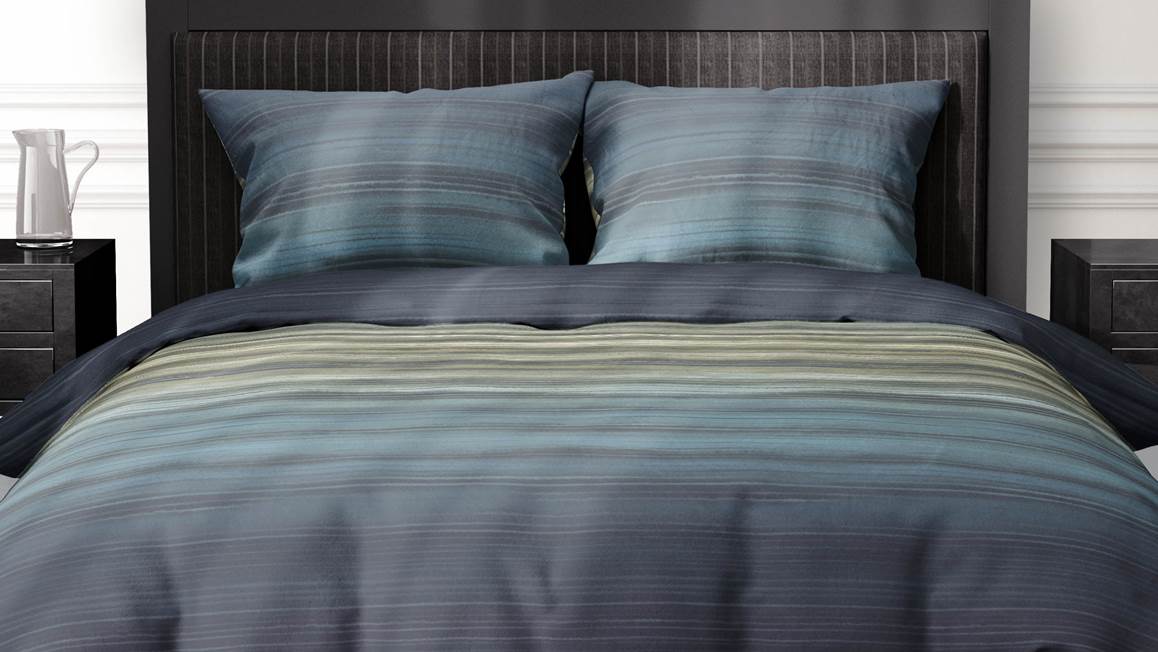Satin d'Or Fluvius housse de couette