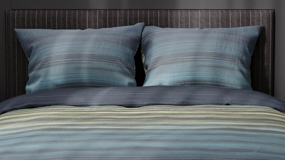 Satin d'Or Fluvius housse de couette
