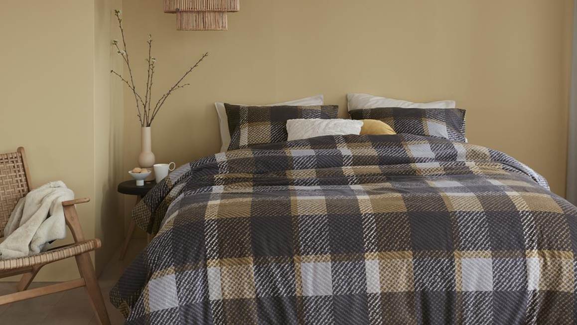 Beddinghouse Marnix housse de couette en flanelle