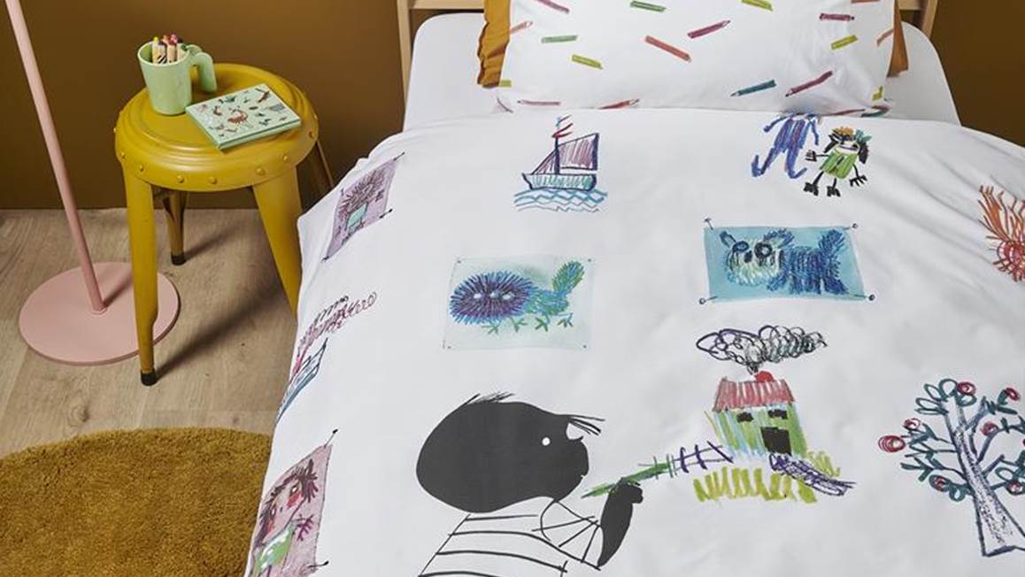 Fiep Amsterdam Quartier Libre housse de couette