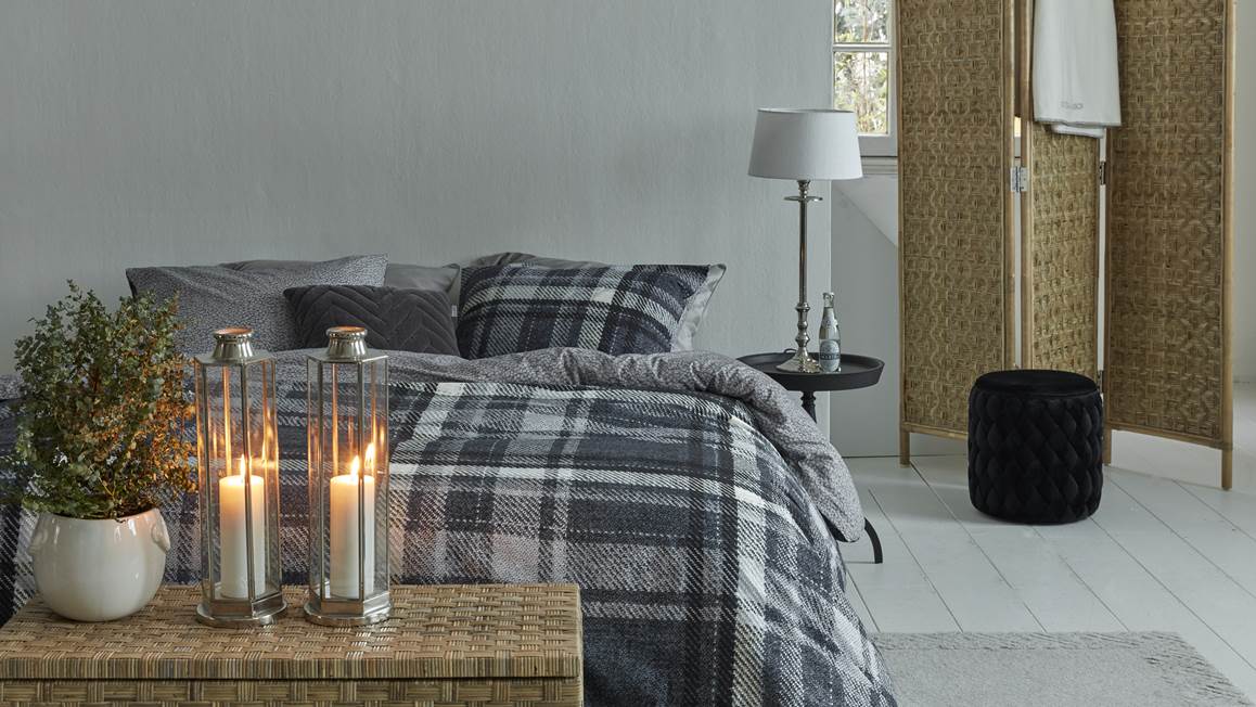 Rivièra Maison Cosy Tartan housse de couette