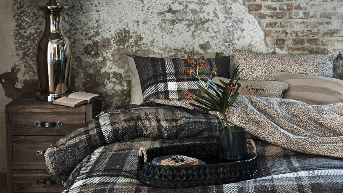 Rivièra Maison Cosy Tartan housse de couette