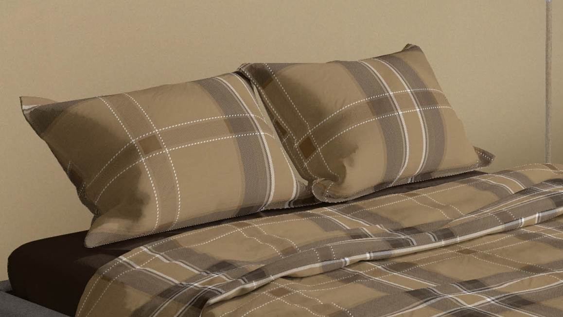 Romanette Colpasso housse de couette en flanelle