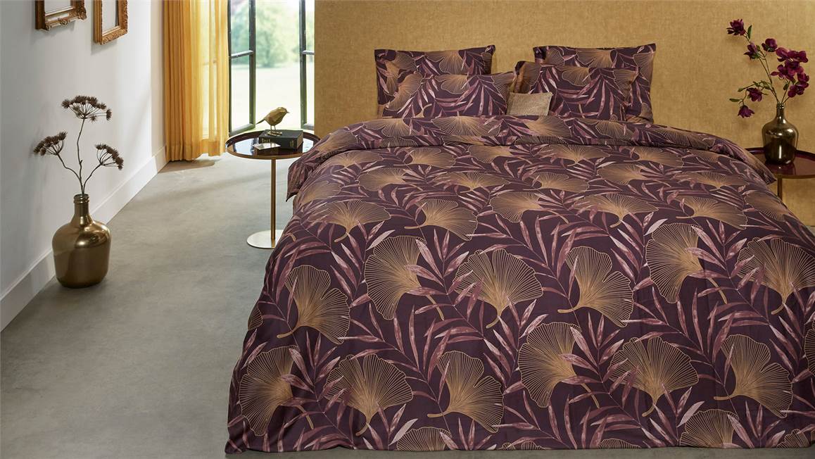 iSeng Feuilles Dorées housse de couette