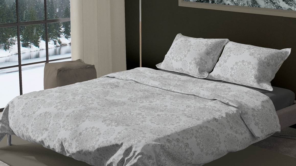 Romanette Jungfrau housse de couette en flanelle