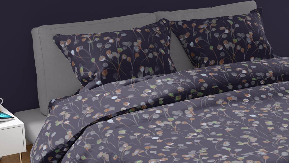 Romanette Muriel housse de couette en flanelle