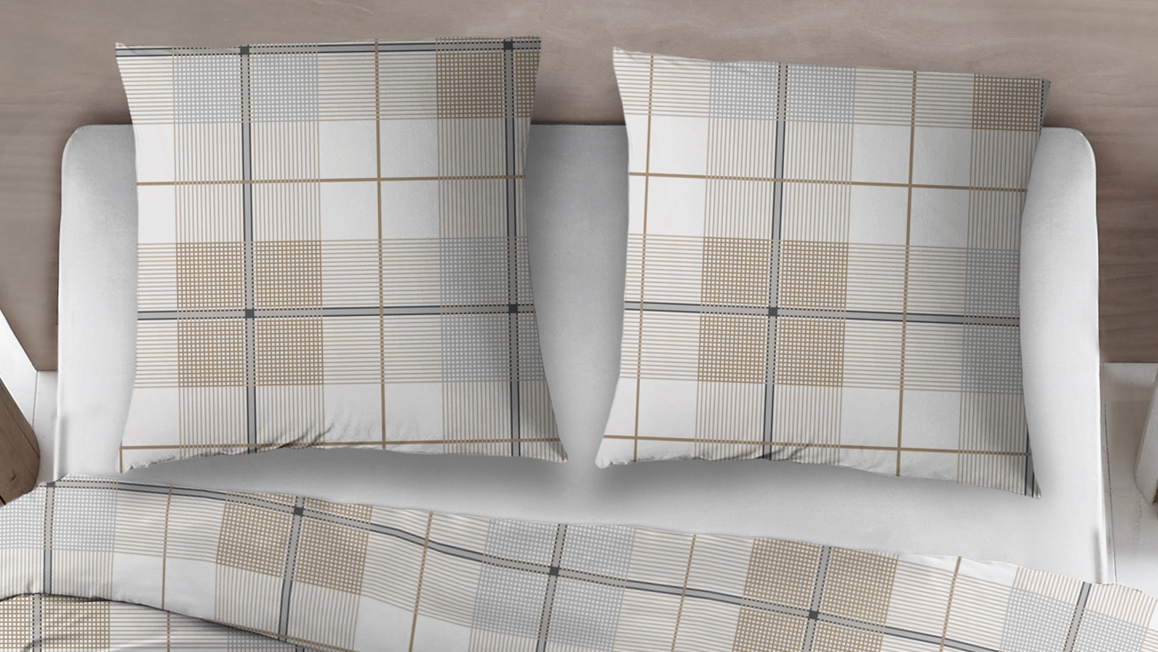 Snoozing Eveline housse de couette en flanelle