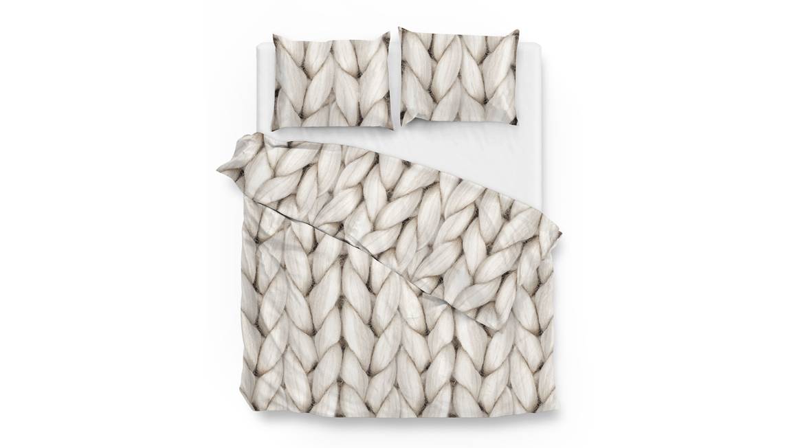 Zohome Ayah housse de couette en flanelle