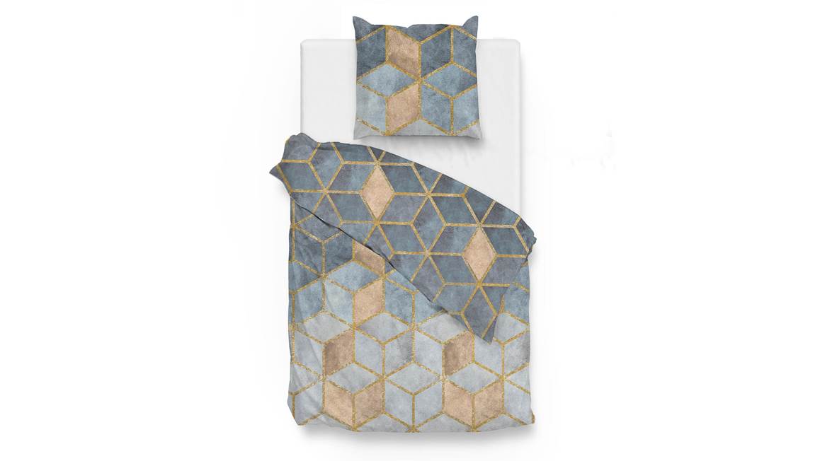 Zohome Makalo housse de couette en flanelle