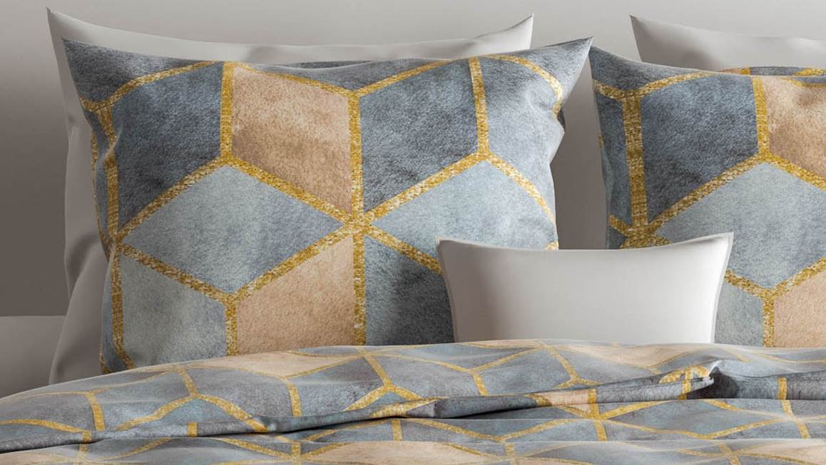Zohome Makalo housse de couette en flanelle