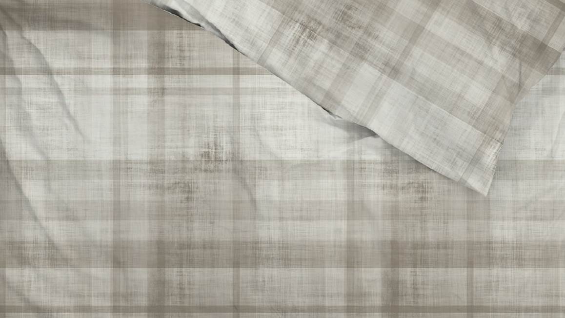 Zohome Marley housse de couette en flanelle