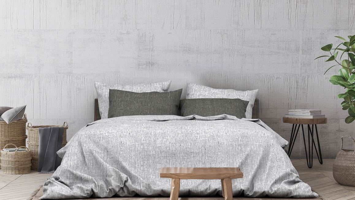 Heckettlane Franela housse de couette en flanelle