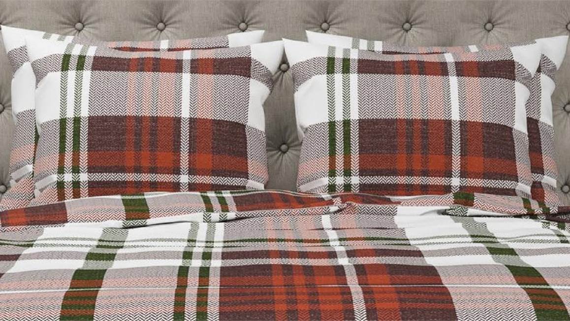 Heckettlane Kabil housse de couette en flanelle