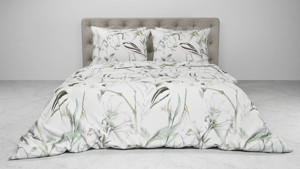 Heckettlane Raven housse de couette en flanelle