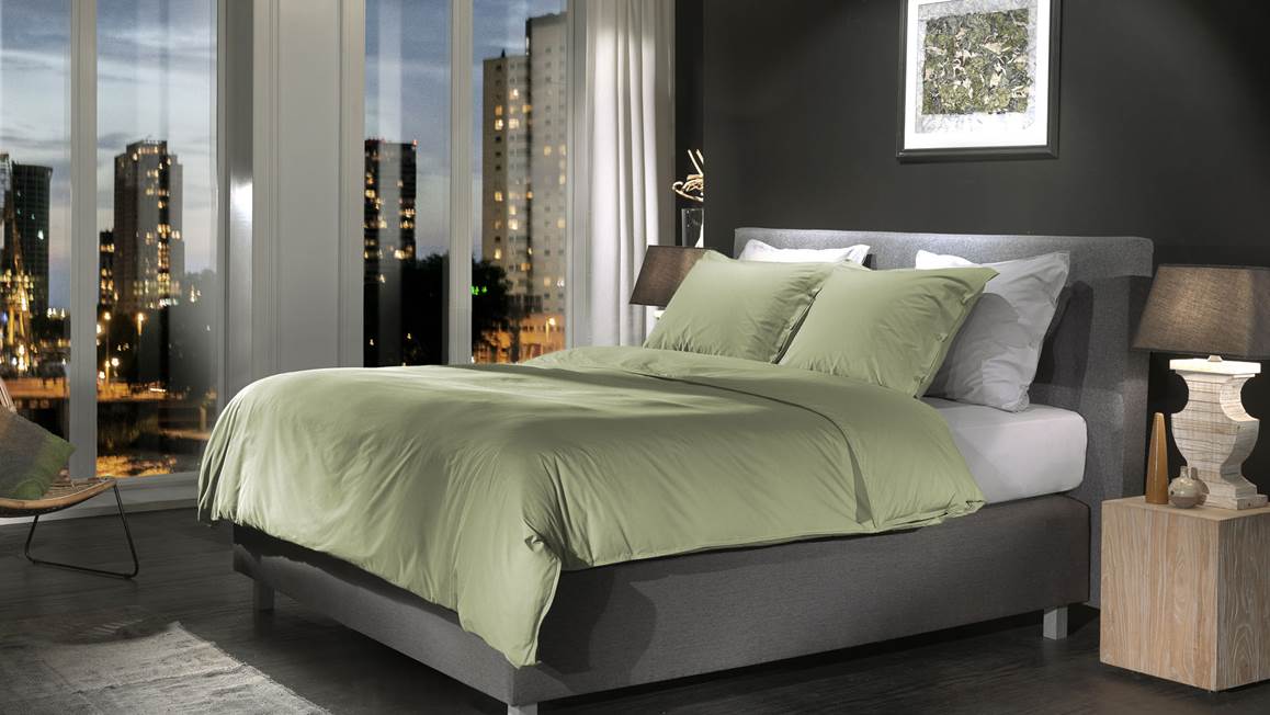 Yellow Percale housse de couette