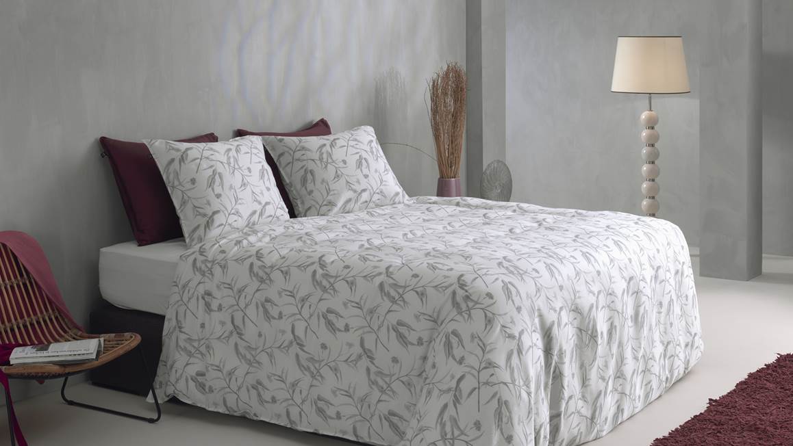 Zohome Fiori di Satinado housse de couette