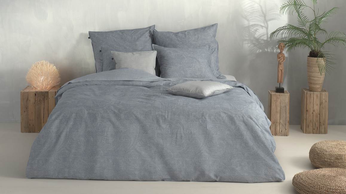 Zohome Paisley di Lino housse de couette