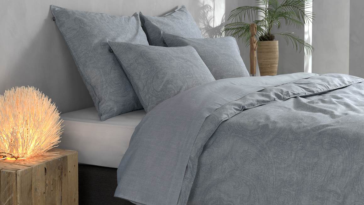 Zohome Paisley di Lino housse de couette