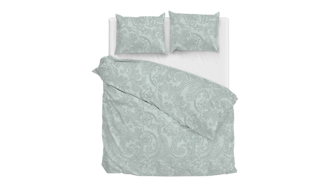 Zohome Paisley di Lino housse de couette