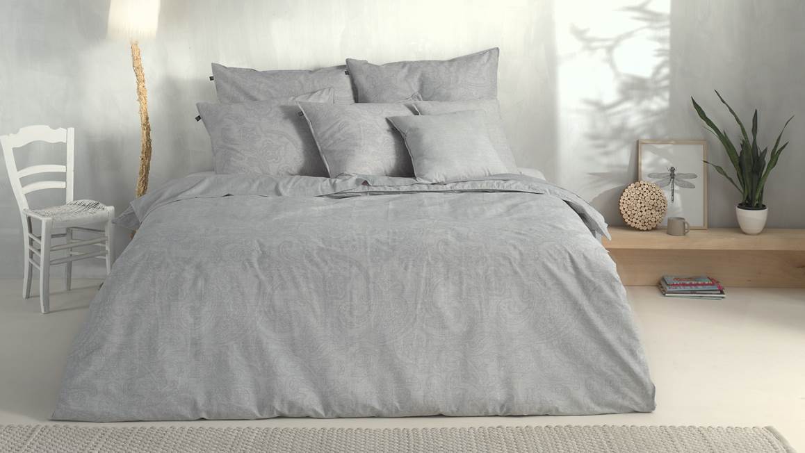 Zohome Paisley di Lino housse de couette