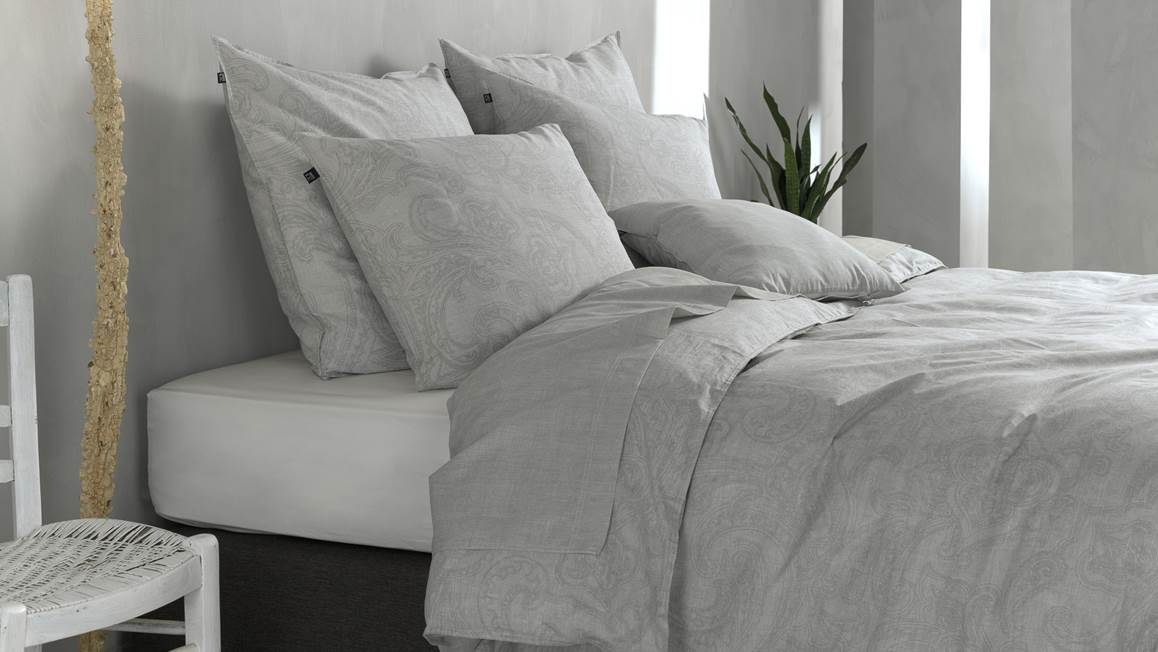 Zohome Paisley di Lino housse de couette