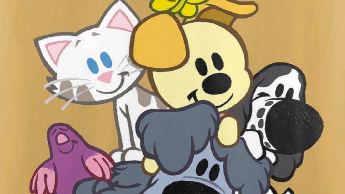 Woezel & Pip Amis Poilus housse de couette 