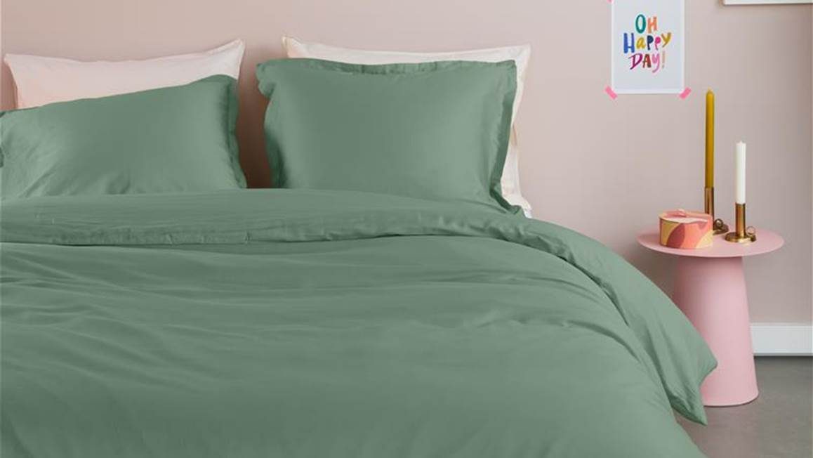 Ambiante Satin Uni housse de couette 